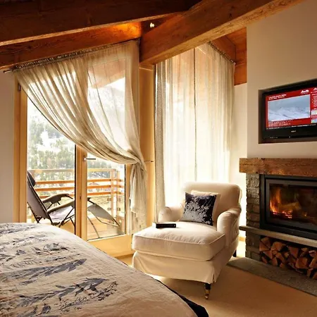 Chalet Panorama With Views To The Glaciers And The Dom * Saas-Fee